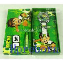 ... New 25pcs/lots Ben 10 Watch Wristwatch W Gift Long Box Child