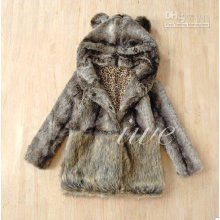 New Arrival For The Christmas.women's Fur Hooded Coat/ Fur Outer Wea