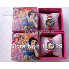 New Girl's Watches Snow White Cartoon Wristwatch Kids Lovely Fashion