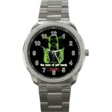 NEW Jeff Hardy Unisex Stainless Steel Sport Metal Watch