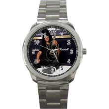 New Slash Gnr Band Custom Sport Metal Watch Silver Hot Item Gift