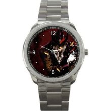 NEW Sport Metal Wristwatch Stainless Gungrave