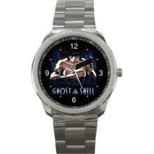 NEW Sport Metal Wristwatch Stainless Ghost in The Shell