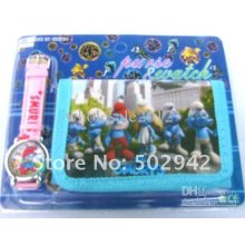 New. Wholesale 40 Set The Smurfs Kids Part Set Watch Wristwatch And