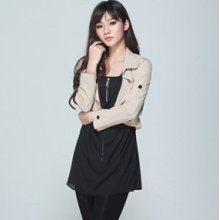 New Women Fshion Short Slim Coat Lady's Overcoat,