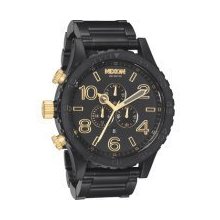 Nixon 51-30 Chrono Graph Matte Black Analog Mens Watch A0831041