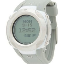 Nixon Delta Ii 2 Pu Men's Digital Watch Silver Gray