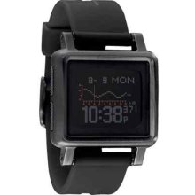 Nixon The Housing All Black Tide Watch