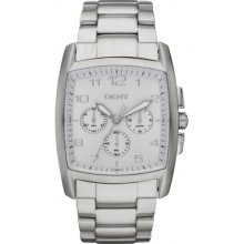 NY1497 DKNY Mens Casual Chronograph Silver Watch