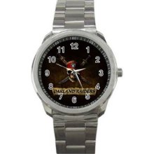 Oakland Raiders Unisex Silver-Tone Sports Metal Watch 09