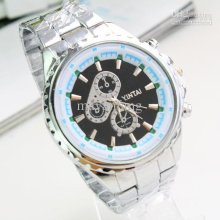 Oem 3pcs/lot Men's Stylish Wrist Quartz Watch Watches Popular Eu Sty