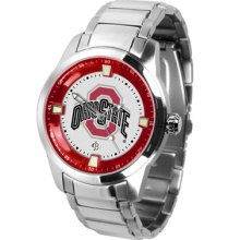 Ohio State Buckeyes Titan - Stainless Steel Band Watch