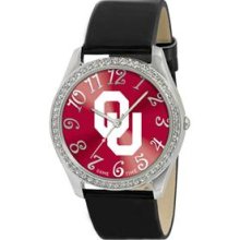 Oklahoma Sooners Ladies Glitz Watch