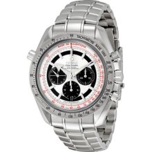 Omega Speedmaster Broad Arrow White Dial Chronograph Mens Watch 3582.31
