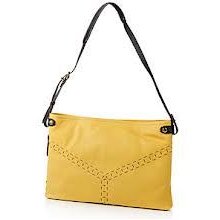 Oryany Authentic Natalie Shoulder Bag With Adjustable Strap - Custard Yellow