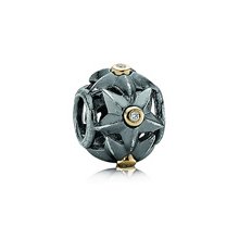 Pandora Stella Bead with Diamonds