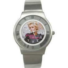 Paris Hilton Unisex Ultra Slim Stainless Steel Watch 19