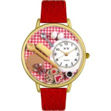 Personalized Baking Unisex Watch - Black Padded