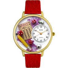 Personalized Bunco Unisex Watch - Gold