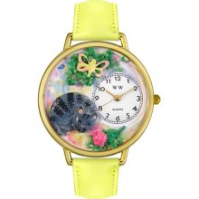 Personalized Cat Nap Unisex Watch - Gold