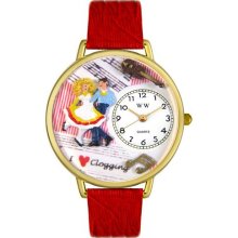 Personalized Clogging Unisex Watch - Gold