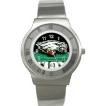 Philadelphia Eagles Unisex Ultra Slim Stainless Steel Watch 10