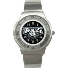 Philadelphia Eagles Unisex Ultra Slim Stainless Steel Watch 11