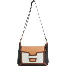 Pierre Hardy Colorblock Bv01 Crossbody Messenger - Black/nude