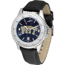 Pittsburgh PITT Panthers Mens Leather Anochrome Watch