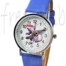 Pokemon Pearl 484 Palkia Blue Satin Wrist Watch