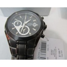 Pulsar Men's Casual And Dress Watch Black Metal Band $199,