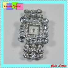 Quartz Wristwatch Rhinestone And Gemstone Gift Watch Latest Porpular