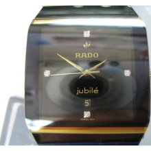 Rado Anatom Men's Watch Jubile 18k Solid Gold & Black Ceramic Combi Original