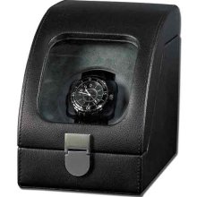 Ragar Single-Watch Winder Genuine Leather - Black