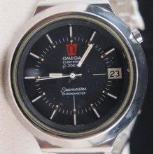 Rare Vintage Omega Chronometer Electronic F300hz