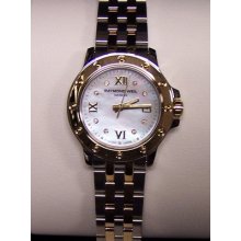 Raymond Weil Watch Tango 8 Diamond Two Tone Gold Silver Bracelet 5399-stp-00995