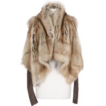 Rick Owens fisher fur jacket