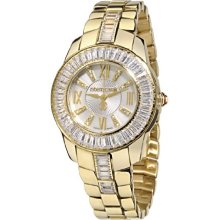 Roberto Cavalli Ladies Fugit Analogue Watch R7253147545 With Quartz Movement, Stainless Steel Bracelet And Silver Dial