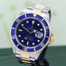 Rolex 18k/ss submariner ref 16613