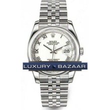 Rolex Datejust 116200 (white Dial, Roman Numerals)