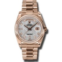 Rolex Everose President 36mm Day-Date 118235 MDP