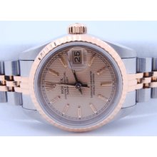 Rolex Ladies Datejust Two Tone Automatic Watch