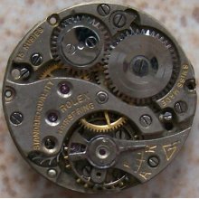 Rolex Mens Wristwatch Movement 9 3/4 Hunter 22 Mm. Balance Broken To Restore