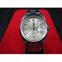 Rolex Oyster Perpetual, Date. White Dial, Ss, R 15200, $2,295.00 Obo