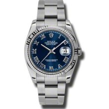 Rolex Oyster Perpetual Datejust 116234 BLRO MEN'S Watch