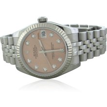 Rolex Oyster Perpetual Datejust Diamond Dial Watch Ref. 178274