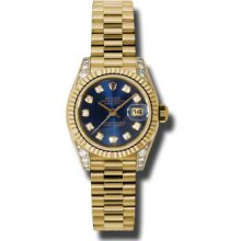 Rolex Oyster Perpetual Lady-Datejust 179238 bldp Womens Watch