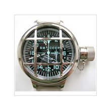 Russian ussr submarine military navy diver watch vodolaz 24 hours diving #3