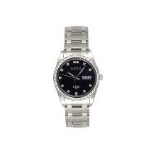 Sartego SSBK01 Stainless Steel Automatic Dress Watch Black Dial