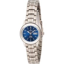 Sartego Women's Snt553 Silver Titanium Quartz Watch With Blue Dial